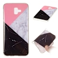 Pikkukuva 1 / 2: Samsung Galaxy J6 Plus (2018) marmori kuviollinen pehmeä silikooni muovinen suojakuori - Tyyli B Multicolor