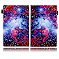 Miniatyrbild 1 av 2: Amazon Fire HD 10 (2019) unikt mönster läder flip fodral - nebulosa multifärg