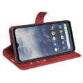 Pikkukuva 5 / 6: Lompakko Nahkakotelo For Nokia G60 - Punainen Red