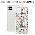 Miniatyrbillede 2 af 2: Supertyndt og slidstærkt softcover til Samsung Galaxy A22 4G / M32 - Grøn Gardenia Green