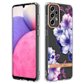 Miniatyrbild 1 av 2: Supertunt och tåligt mjukfodral för Samsung Galaxy A33 5G - Lila Begonia Lila