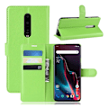 Pikkukuva 1 / 2: OnePlus 7 Pro litchi nahkakotelo - Vihreä Green