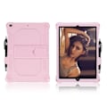 Miniatyrbild 1 av 2: iPad 10.2 (2019) / Air (2019) flipfodral i läder med fast tema - Rosa Rosa