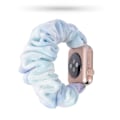 Miniatyrbillede 2 af 2: Apple Watch Series 5 40mm Mønster stof urrem - Lyseblå Blue