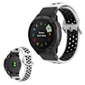 Miniatyrbillede 1 af 2: Urrem til Garmin-ur med to farver - Whiite / Sort White