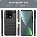 Miniatyrbillede 2 af 2: Carbon Flex Etui Xiaomi 13 Pro - Sort Black