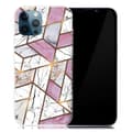 Miniatyrbillede 1 af 2: Marble design iPhone 13 Pro Max cover - Rose / Hvid / Grå Marmor Multicolor
