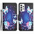 Miniatyrbillede 1 af 2: Wonderland Samsung Galaxy A53 5G Flip Etui - Sommerfugl Multicolor