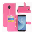 Miniatyrbillede 1 af 2: Samsung Galaxy J5 (2017) Lækkert læder etui - Rosa Purple