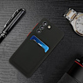 Miniatyrbillede 2 af 2: Card Holder Cover til Samsung Galaxy S21 Plus - Sort Black
