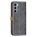 Miniatyrbillede 2 af 2: BINFEN to-farvet Motorola Moto G200 5G / Motorola Edge S30 læderetui - Sort Black