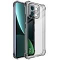 Miniatyrbillede 1 af 2: IMAK Airbag Cover til Xiaomi 13 - Gennemsigtig Sort Black