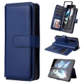 Miniatyrbillede 1 af 4: 10-slot Pung Etui til Samsung Galaxy Z Fold4 - Mørkeblå Blue
