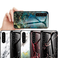Miniatyrbillede 2 af 2: Fantasy Marble Samsung Galaxy S23 Cover - Smaragd Marmor Blue
