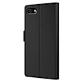 Pikkukuva 2 / 2: Phone Suojakotelo With Make-up Mirror And Slick Design For iPhone Se (2022) / 2020 / 8 / 7 - Musta Black