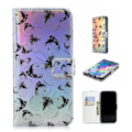 Miniatyrbillede 1 af 2: Butterfly iPhone Xs Max Læderetui - Flerfarvet Multicolor