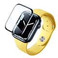 Miniatyrbillede 1 af 6: BASEUS Apple Watch Series 8 (45mm) HD skærmbeskytter - Sort Black
