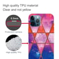 Miniatyrbillede 2 af 2: Marble design iPhone 13 Pro Max cover - Rose / Orange / Blå Multicolor