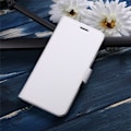 Miniatyrbillede 2 af 2: Crazy Horse Huawei Y7 PU læder flip etui - hvid White