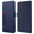 Pikkukuva 1 / 2: Phone Suojakotelo With Make-up Mirror And Slick Design For Sony Xperia 1 III - Sininen Blue