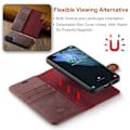 Pikkukuva 2 / 2: DG.Ming Samsung Galaxy S22 Plus 2-in-1 Lompakko Suojakotelo - Punainen Red