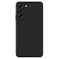 Miniatyrbillede 1 af 2: Skråt gummibelagt cover mod fald til Samsung Galaxy S22 - Sort Black
