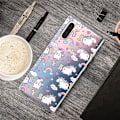 Pikkukuva 2 / 2: Deco Samsung Galaxy Note 10 kuoret - Yksisarvinen ja sateenkaari Multicolor