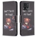 Pikkukuva 1 / 6: Wonderland Motorola Moto G72 Läppäkotelo - Bear Black