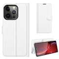 Miniatyrbillede 1 af 2: Klassisk iPhone 13 Pro flip etui - Hvid White