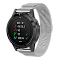 Miniatyrbild 1 av 2: Garmin Fenix 5 milanese klockarmband - Silver Silvergrå