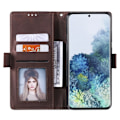 Miniatyrbillede 2 af 2: Surburbian Samsung Galaxy S20 Plus flip etui - Brun Brown