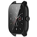 Miniatyrbillede 4 af 6: Amazfit GTS 4 cover med skærmbeskyttelse af hærdet glas - Sort Black