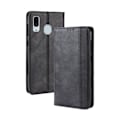 Pikkukuva 2 / 2: Samsung Galaxy A40 vintage nahkakotelo - Musta Black