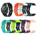 Miniatyrbillede 2 af 2: Huawei Watch GT holdbar silikone Urrem - Sort Black