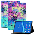 Pikkukuva 1 / 2: Samsung Galaxy Tab A8 10.5 (2021) viileä kuvio nahkakotelo - Toivo Jotain Multicolor