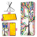 Miniatyrbillede 2 af 2: Wonderland ZTE Blade A51 flip etui - Livstræ Multicolor