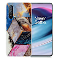 Pikkukuva 1 / 2: Marble OnePlus Nord CE 5G Suojakotelo - Vibrant Marble Tile Multicolor