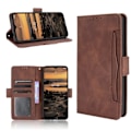 Miniatyrbillede 2 af 2: Modern-styled Læder Pung Etui til Nokia 1.4 - Brun Brown