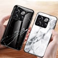 Miniatyrbillede 2 af 2: Fantasy Marble OnePlus Ace Pro / 10t Cover - Sort Marmor Black
