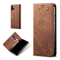 Miniatyrbillede 1 af 6: Jeans Samsung Galaxy A32 5G flip etui - brun Brown