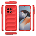 Pikkukuva 2 / 2: Pehmeä kahva muotoiltu kuori OnePlus 11R / OnePlus Ace 2 - Punainen Red