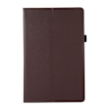 Miniatyrbillede 2 af 2: Foldbart etui med Lichi-tekstur til Lenovo Tab M10 Plus (Gen 3) - Brun Brown