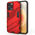 Miniatyrbillede 1 af 2: Stødsikkert hybridcover med et moderne touch til iPhone 14 Pro - Rød Red