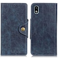 Miniatyrbillede 1 af 2: Alpha Sony Xperia Ace III læder flip etui - Blå Blue