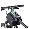 Miniatyrbillede 1 af 2: ROCKBROS cykeltaske med touch screen-visning Black