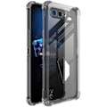 Pikkukuva 1 / 2: IMAK Airbag-suojus ASUS ROG Phone 5s / 5 -puhelimelle - Läpinäkyvä Musta Transparent