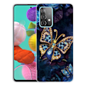 Miniatyrbild 1 av 2: Butterfly läder Samsung Galaxy A23 fodral - Flerfärgad multifärg