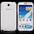Pikkukuva 1 / 2: S-Line Transparent (Transparent) Samsung Galaxy Note 2 -suojakotelo Transparent