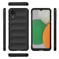Miniatyrbillede 2 af 2: Blødt grebsformet cover til Samsung Galaxy A03 Core - Blå Blue