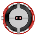 Miniatyrbillede 4 af 6: Enkelt cover til Google Pixel Watch - Rød Red